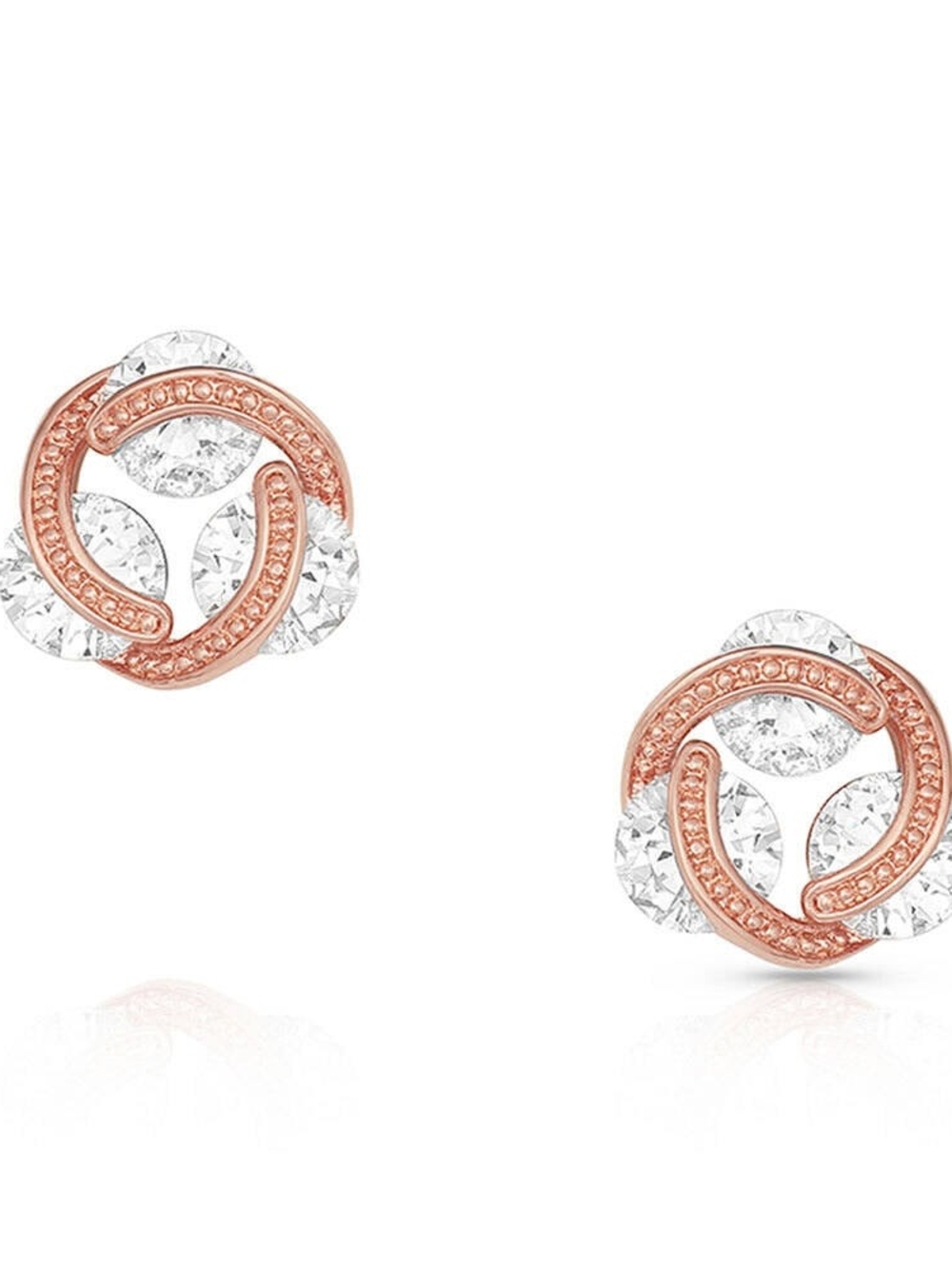 Montana Silversmiths Holding On To A Rose Dawn Earrings